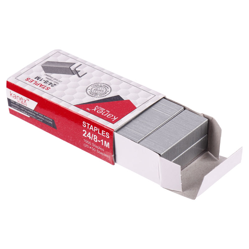 سوزن منگنه کانکس Kanex 685278 سایز 24/8 بسته 1000 عددی