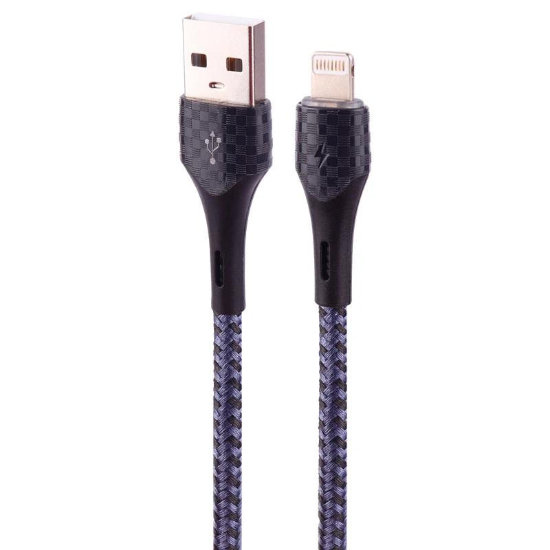 کابل لایتنینگ فست شارژ 2.4 آمپر کینگ استار K02i طول 1 متر