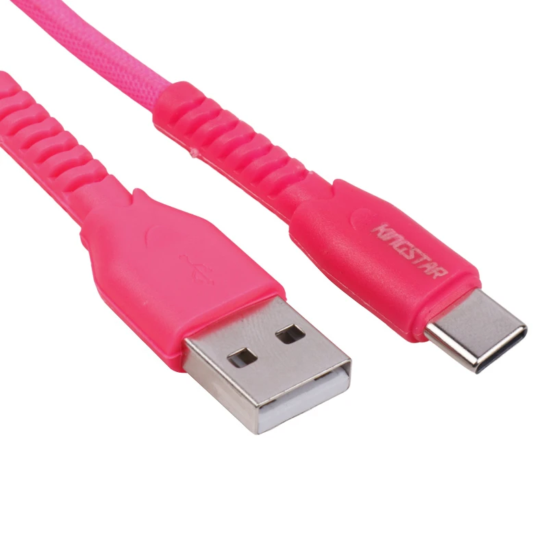 کابل تایپ سی فست شارژ 2.1 آمپر کینگ استار K106C طول 1 متر