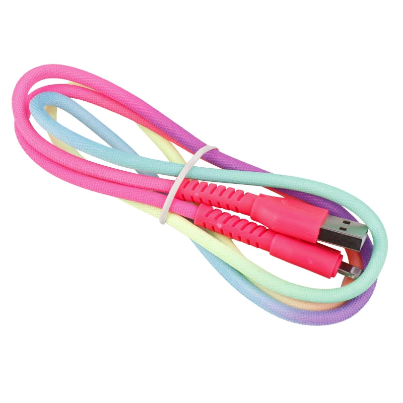 کابل لایتنینگ فست شارژ 2.1 آمپر کینگ استار K106i طول 1 متر