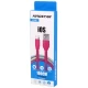 کابل لایتنینگ فست شارژ 2.1 آمپر کینگ استار K106i طول 1 متر