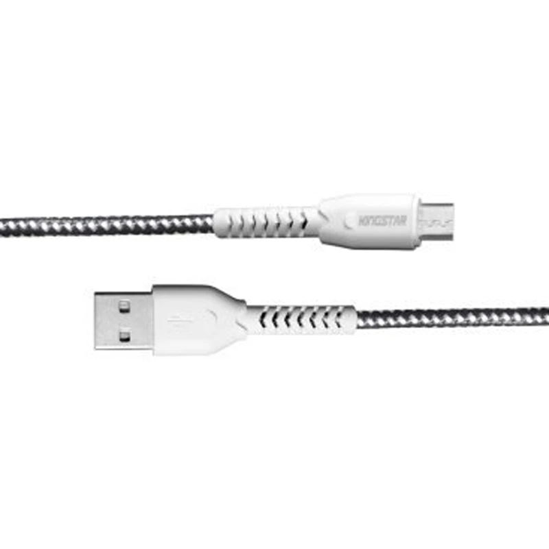 کابل میکرو یو اس بی فست شارژ 2.1 آمپر کینگ استار K119A طول 1.1 متر