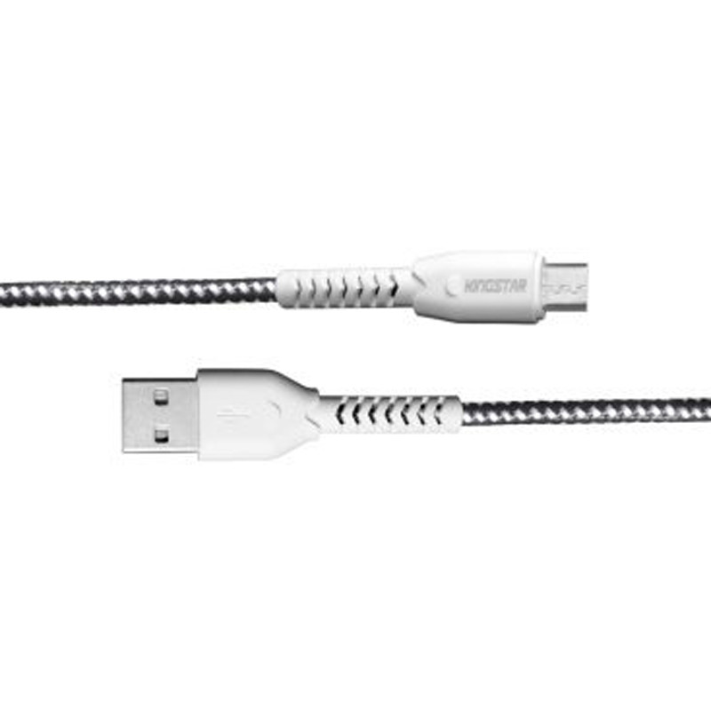 کابل میکرو یو اس بی فست شارژ KingStar K119A 2.1A 1.1m