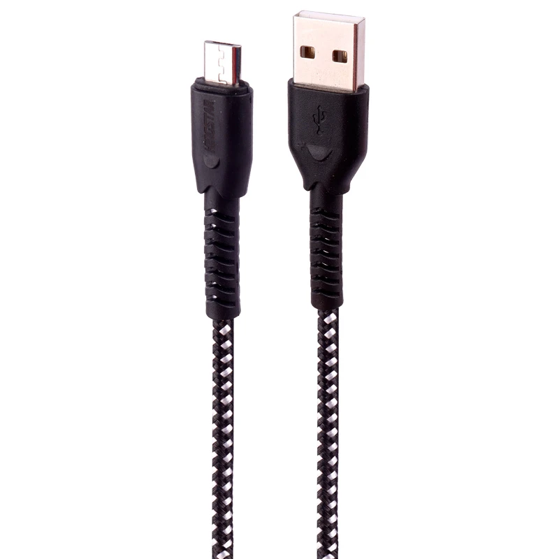 کابل میکرو یو اس بی فست شارژ 2.1 آمپر کینگ استار K119A طول 1.1 متر