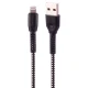 کابل لایتنینگ فست شارژ 2.1 آمپر کینگ استار K119i طول 1.1 متر