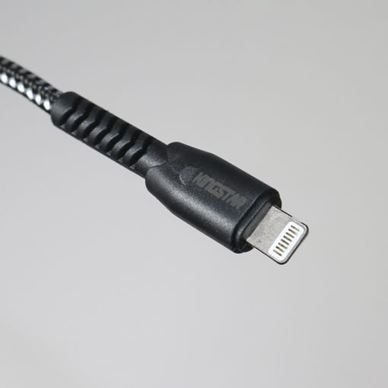 کابل آیفونی فست شارژ KingStar K119i 2.1A 1.1m