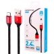 کابل میکرو یو اس بی فست شارژ 2.4 آمپر کینگ استار K21A طول 1 متر
