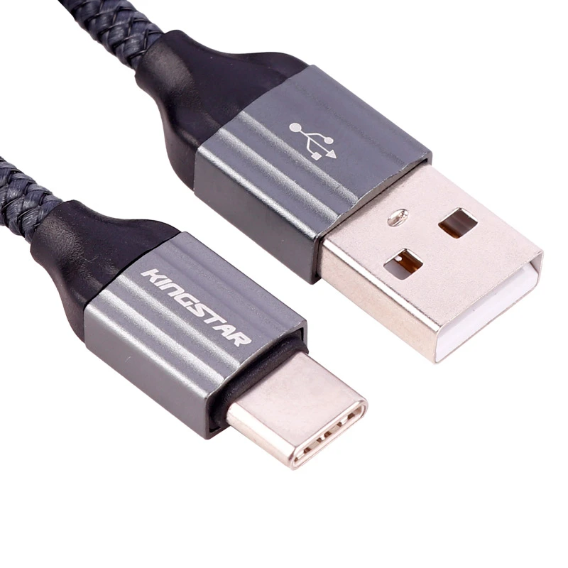 کابل تایپ سی فست شارژ 2.4 آمپر کینگ استار K21C طول 1 متر