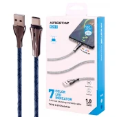 کابل تایپ سی فست شارژ 2.4 آمپر کینگ استار K28C طول 1 متر
