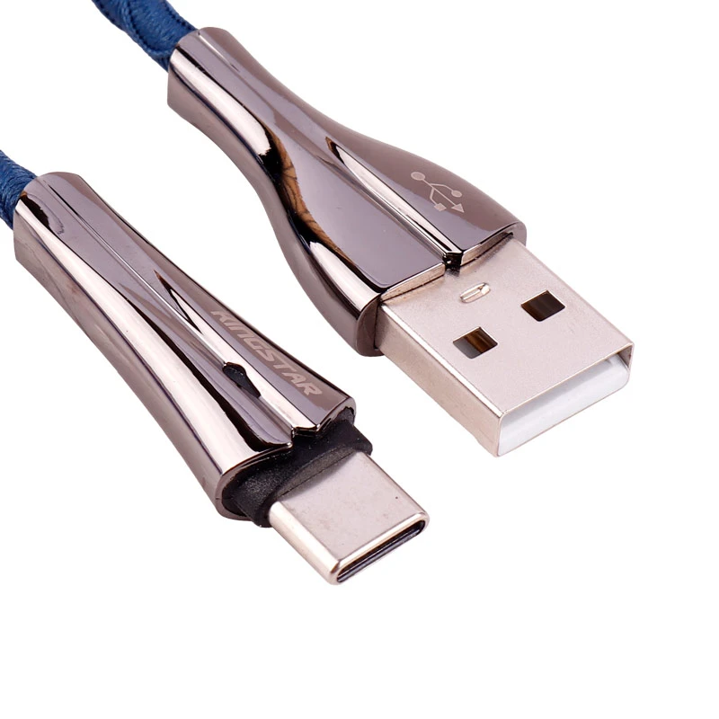 کابل تایپ سی فست شارژ 2.4 آمپر کینگ استار K28C طول 1 متر