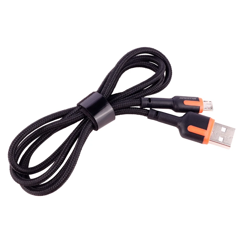 کابل میکرو یو اس بی فست شارژ 2.4 آمپر کینگ استار K32A طول 1 متر
