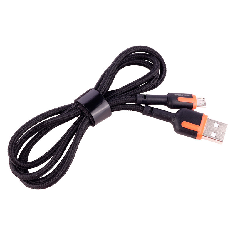 کابل میکرو یو اس بی فست شارژ KingStar K32A 2.4A 1m