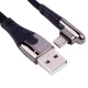 کابل میکرو یو اس بی فست شارژ 2.4 آمپر کینگ استار K46A یکسر L طول 1 متر