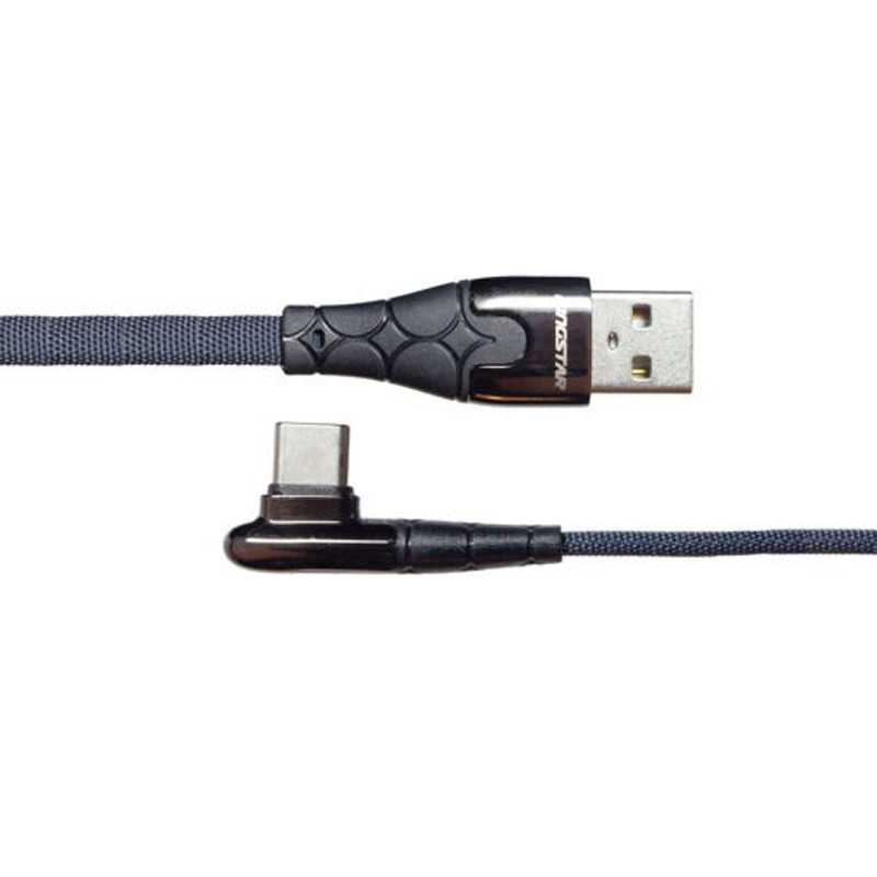کابل تایپ سی فست شارژ KingStar K46C 2.4A 1m یکسر L