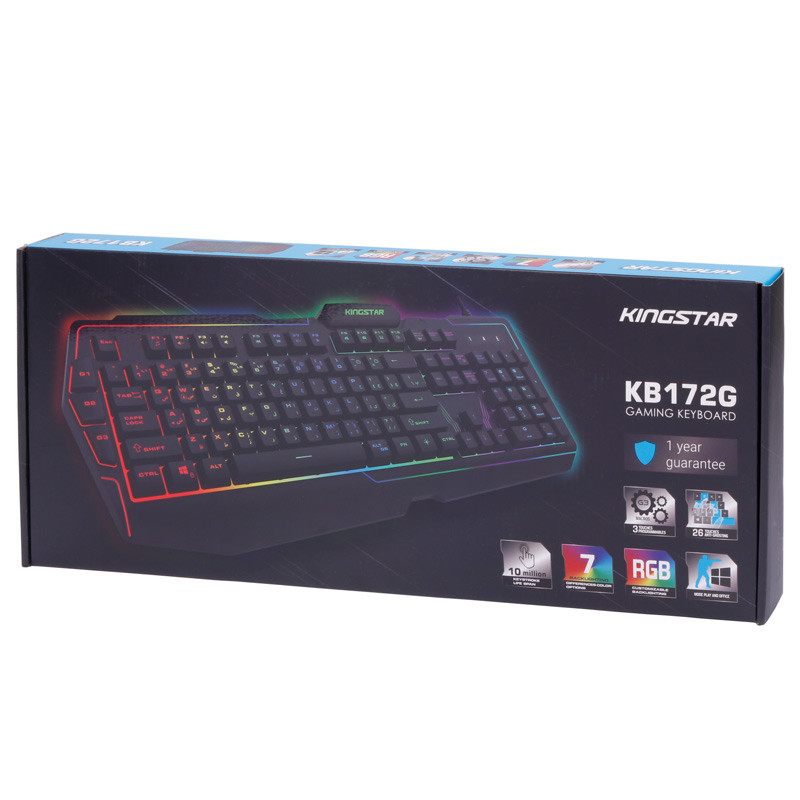 کیبورد گیمینگ کینگ استار KB172G