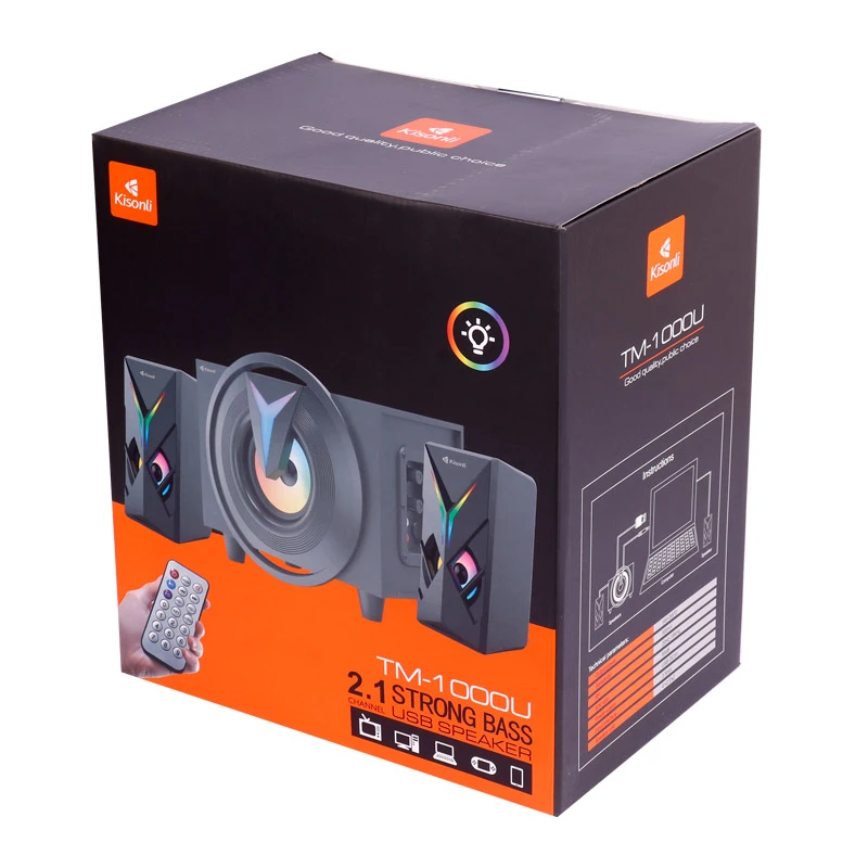 اسپیکر بلوتوثی کیسونلی TM-1000U + ریموت کنترل