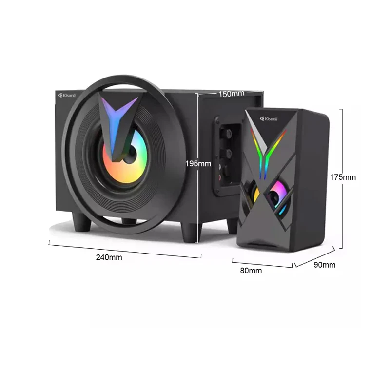 اسپیکر بلوتوثی کیسونلی TM-1000U + ریموت کنترل