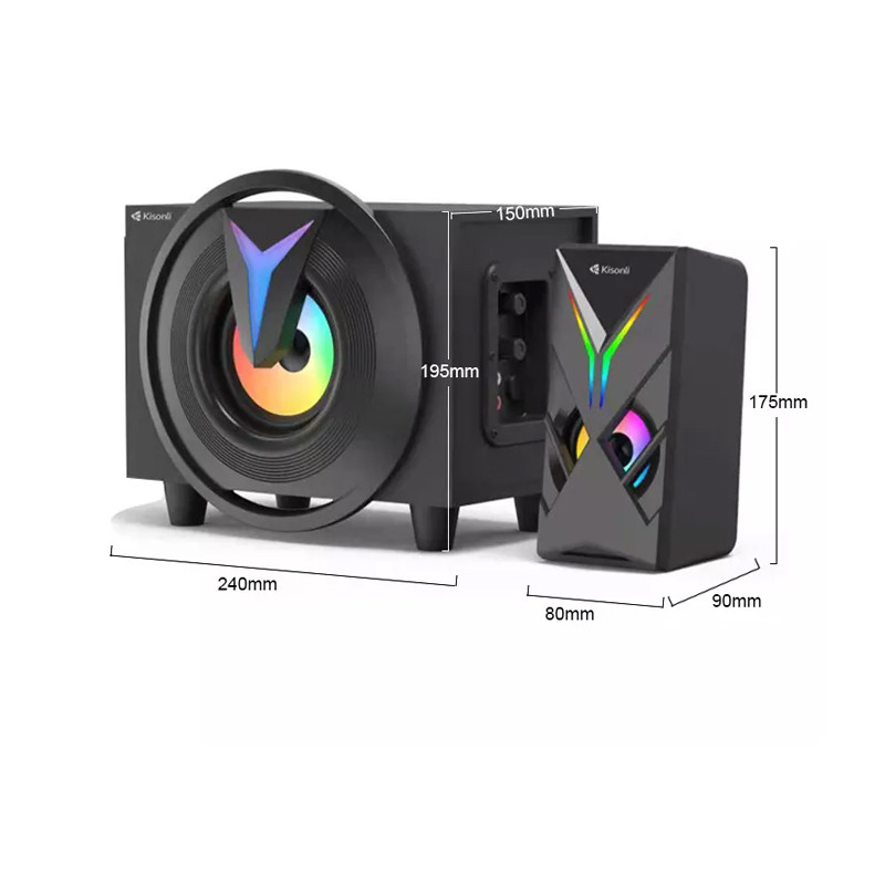 اسپیکر بلوتوثی کیسونلی TM-1000U + ریموت کنترل