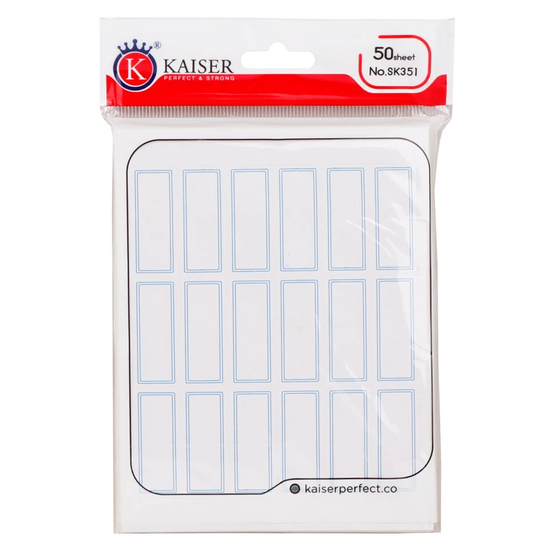 برچسب دور آبی 13*40 میلی متر Kaiser SK351 بسته 900 عددی