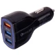 شارژر فندکی فست شارژ MLE-18 7A QC3.0 35W