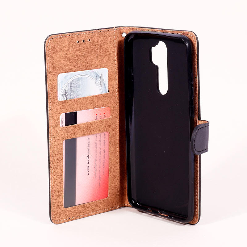 کیف مگنتی Classic جاکارتی دار Xiaomi Redmi Note 8 Pro