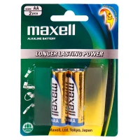 باتری دوتایی قلمی Maxell Alkaline LR6 1.5V AA