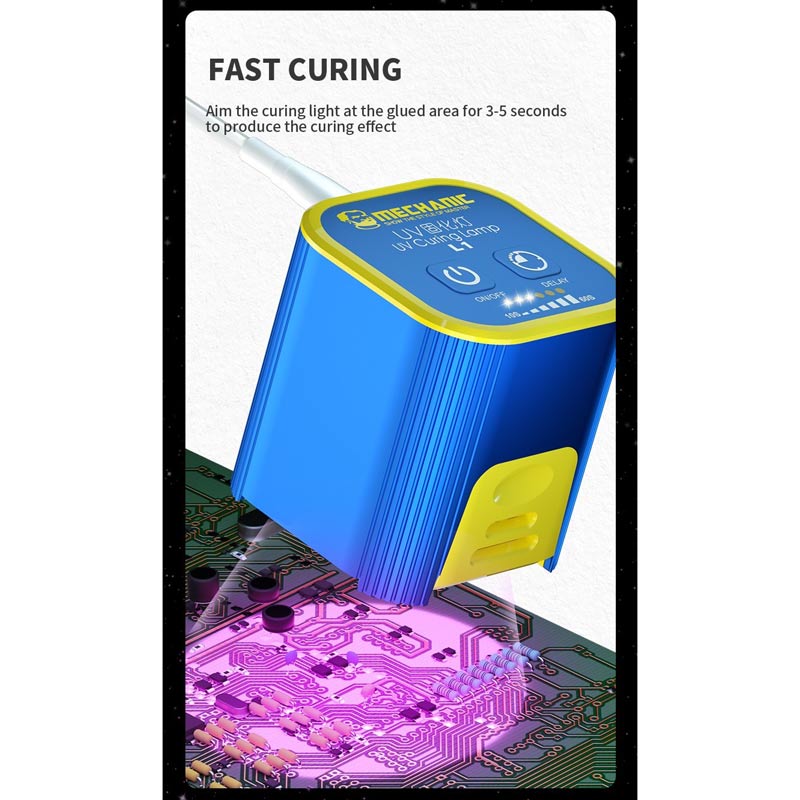 لامپ UV تعمیر برد Mechanic L1 7W