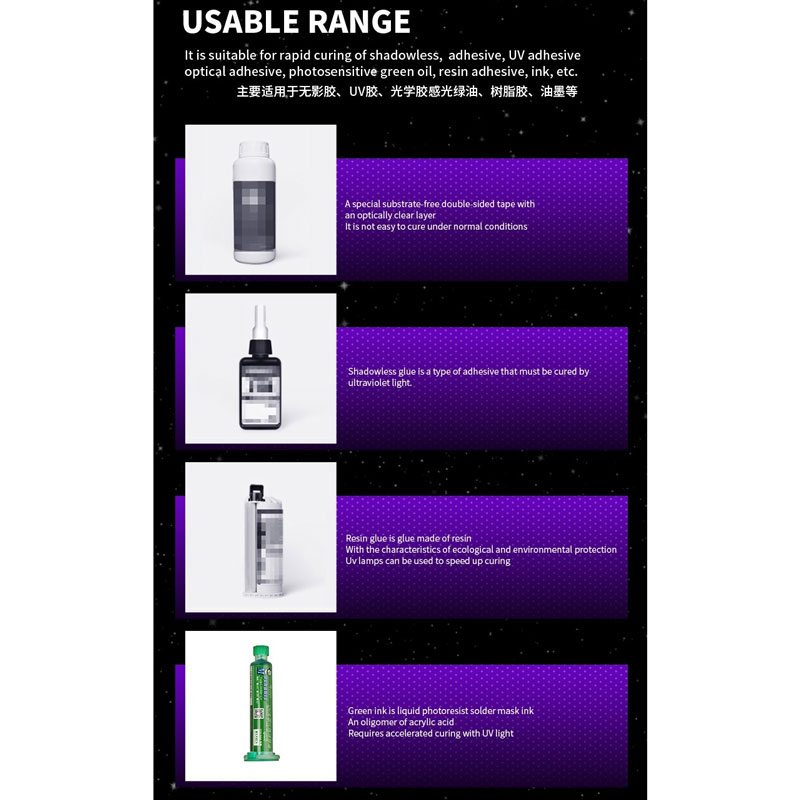 لامپ UV تعمیر برد Mechanic L1 7W