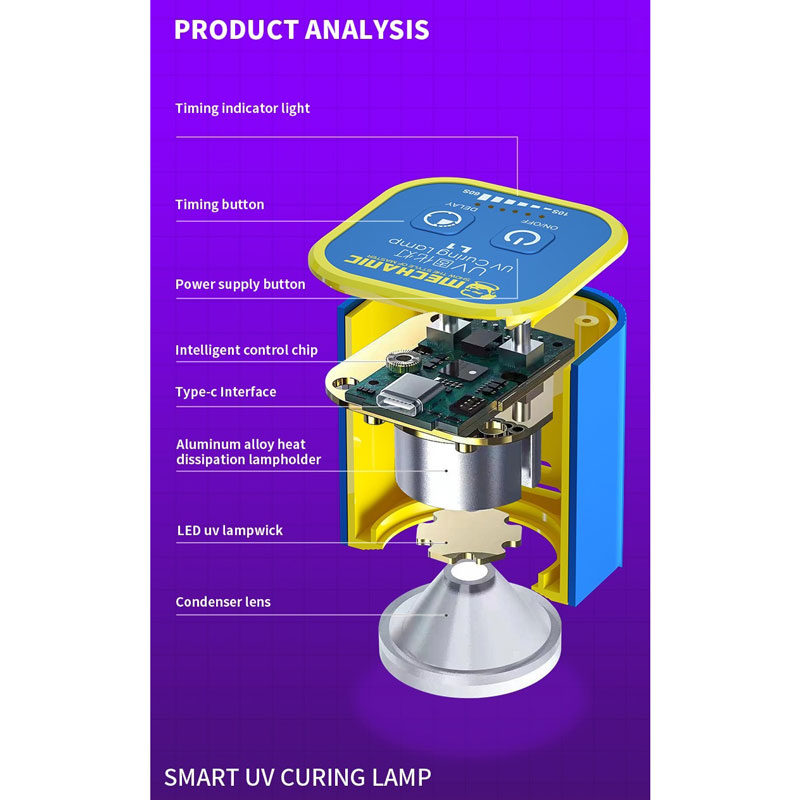 لامپ UV تعمیر برد Mechanic L1 7W