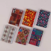 دفترچه یادداشت سیمی 100 برگ نهال آلما کد 1343 بالا بازشو