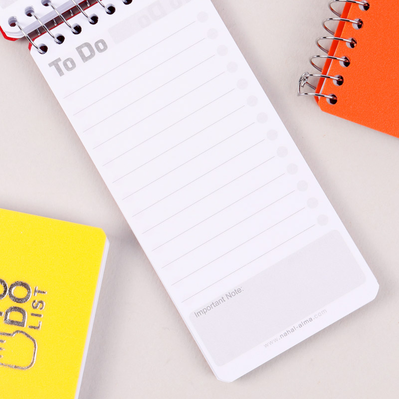دفتر To do List نهال آلما کد 7348 بالا بازشو