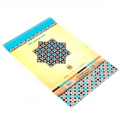 دفتر سیمی پوستی 40 برگ نهال آلما کد 7468