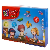 مجموعه آموزشی اریگامی آنا برف کد 2
