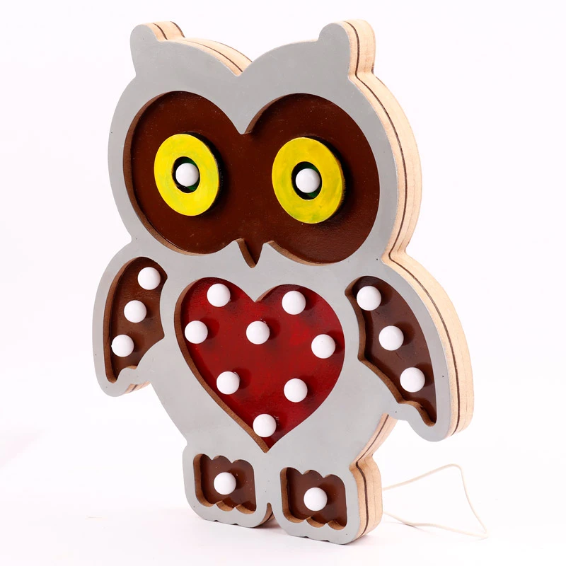 چراغ خواب USB طرح جغد