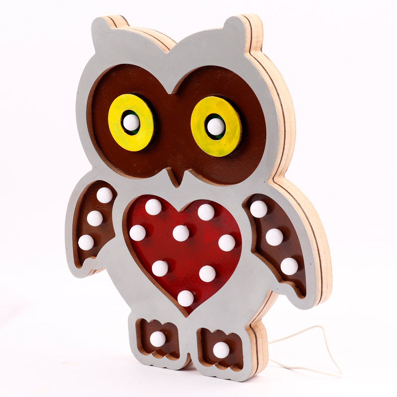 چراغ خواب USB طرح جغد