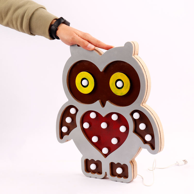 چراغ خواب USB طرح جغد