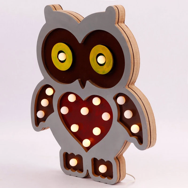 چراغ خواب USB طرح جغد