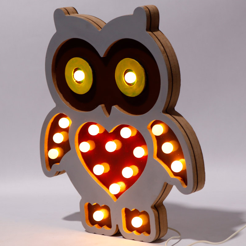 چراغ خواب USB طرح جغد