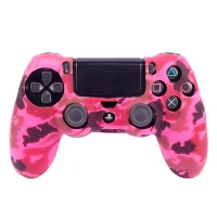 روکش دسته بازی PS4 طرح چریکی صورتی