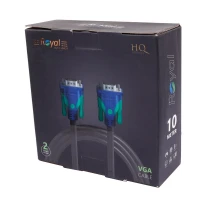 کابل VGA 3+6 رویال Royal طول 10 متر
