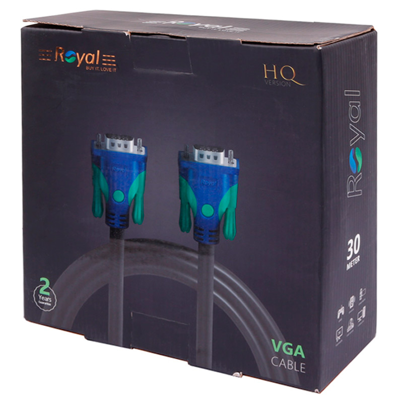 کابل Royal VGA 3+6 30m