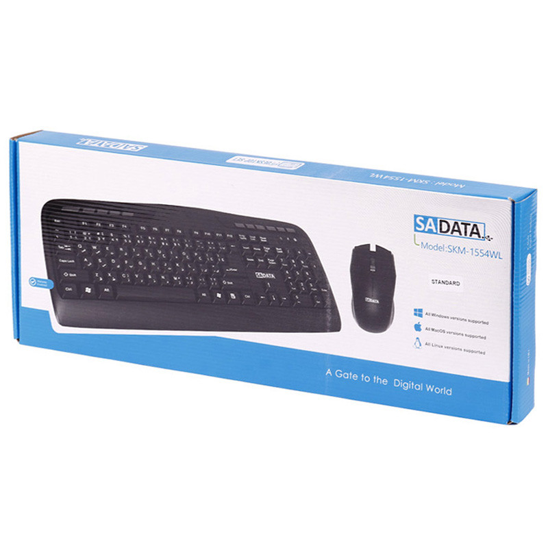 کیبورد و موس بی سیم سادیتا SKM-1554WL