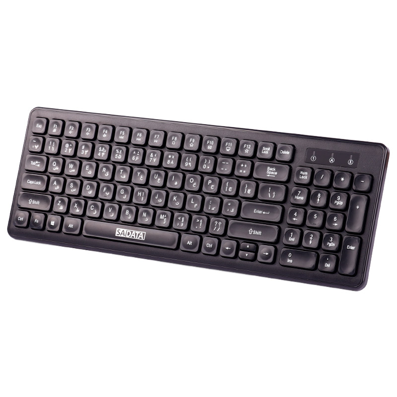 کیبورد و موس بی سیم سادیتا SKM-3402WL