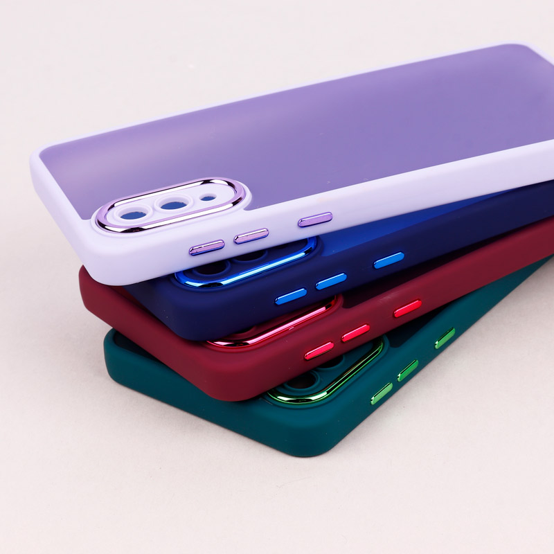 قاب PC متال ایرون مات محافظ لنزدار Samsung Galaxy A02 / M02