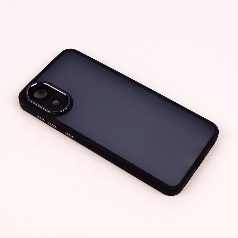 قاب PC سامسونگ Galaxy A03 Core متال ایرون پشت مات محافظ لنزدار