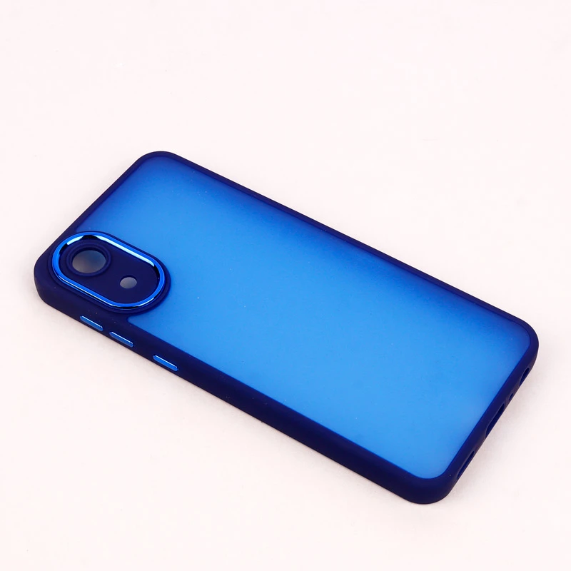 قاب PC سامسونگ Galaxy A03 Core متال ایرون پشت مات محافظ لنزدار