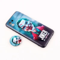 قاب فانتزی طرحدار پسرانه محافظ لنزدار + پاپ سوکت Samsung Galaxy A03 سری R