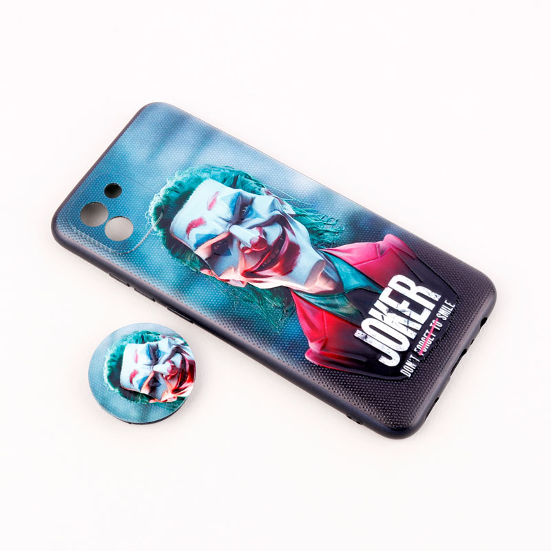 قاب فانتزی طرحدار پسرانه محافظ لنزدار + پاپ سوکت Samsung Galaxy A03 سری R