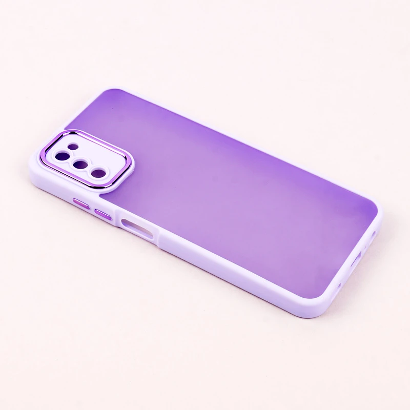قاب PC سامسونگ Galaxy A03s / A02s متال ایرون پشت مات محافظ لنزدار
