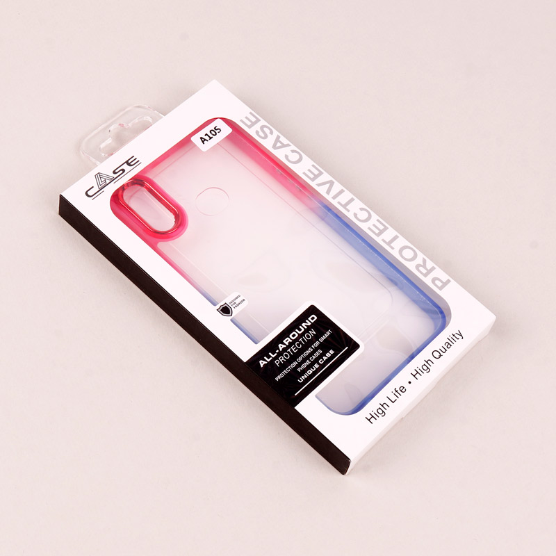 قاب PC شفاف متال ایرون دو رنگ Samsung Galaxy A10s